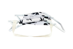 Havana Foldable Beach Chair with Carry Strap, Lightweight & Portable, High Back, Powder Coated Frame