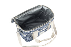 Tahitian Blue 15 Can Deluxe Cooler Bag, Insulated Lining, Removable Shoulder Strap, Storage Pocket