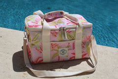 Tropicana 15 Can Deluxe Cooler Bag, Insulated Lining, Removable Shoulder Strap, Storage Pocket