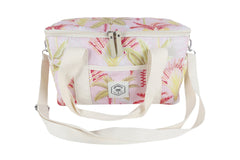 Tropicana 15 Can Deluxe Cooler Bag, Insulated Lining, Removable Shoulder Strap, Storage Pocket