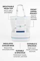 Ocean Tide Beach Cooler 2 In 1 Bag