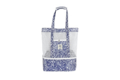 Tahitian Blue Beach Cooler 2 In 1 Bag
