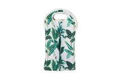 Botanical Neoprene Double Bottle Holder and Cooler Bag