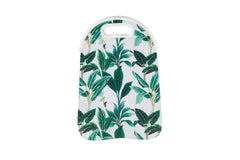 Botanical Neoprene Double Bottle Holder and Cooler Bag