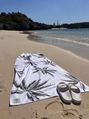 Havana 160cm Premium Waffle Beach Towel with Storage Bag, Double Sided, Eco Friendly, Sand Free, Quick Dry, Ultra Absorbent
