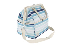 Ocean Tide Premium Insulated Picnic Cooler Bag, Carry Handles, 2 Separate Compartments, Holds 24+ Cans