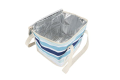 Ocean Tide Premium Insulated Lunch Bag, Carry Handles, Zippered Closure