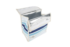 Ocean Tide Insulated Lunch Bag, Removable Shoulder Strap, Adjustable Closure Strap