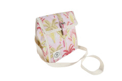 Tropicana Insulated Lunch Bag, Removable Shoulder Strap, Adjustable Closure Strap