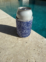 Tahitian Blue Regular Neoprene Can & Stubby Cooler Holder