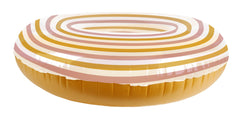 Stripe Inflatable Swim Ring Extra Large Heavy Duty PVC 108cm