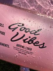 Inflatable Family Swimming Pool Extra Large Twin Tube Heavy Duty PVC Pink 262x175x50cm