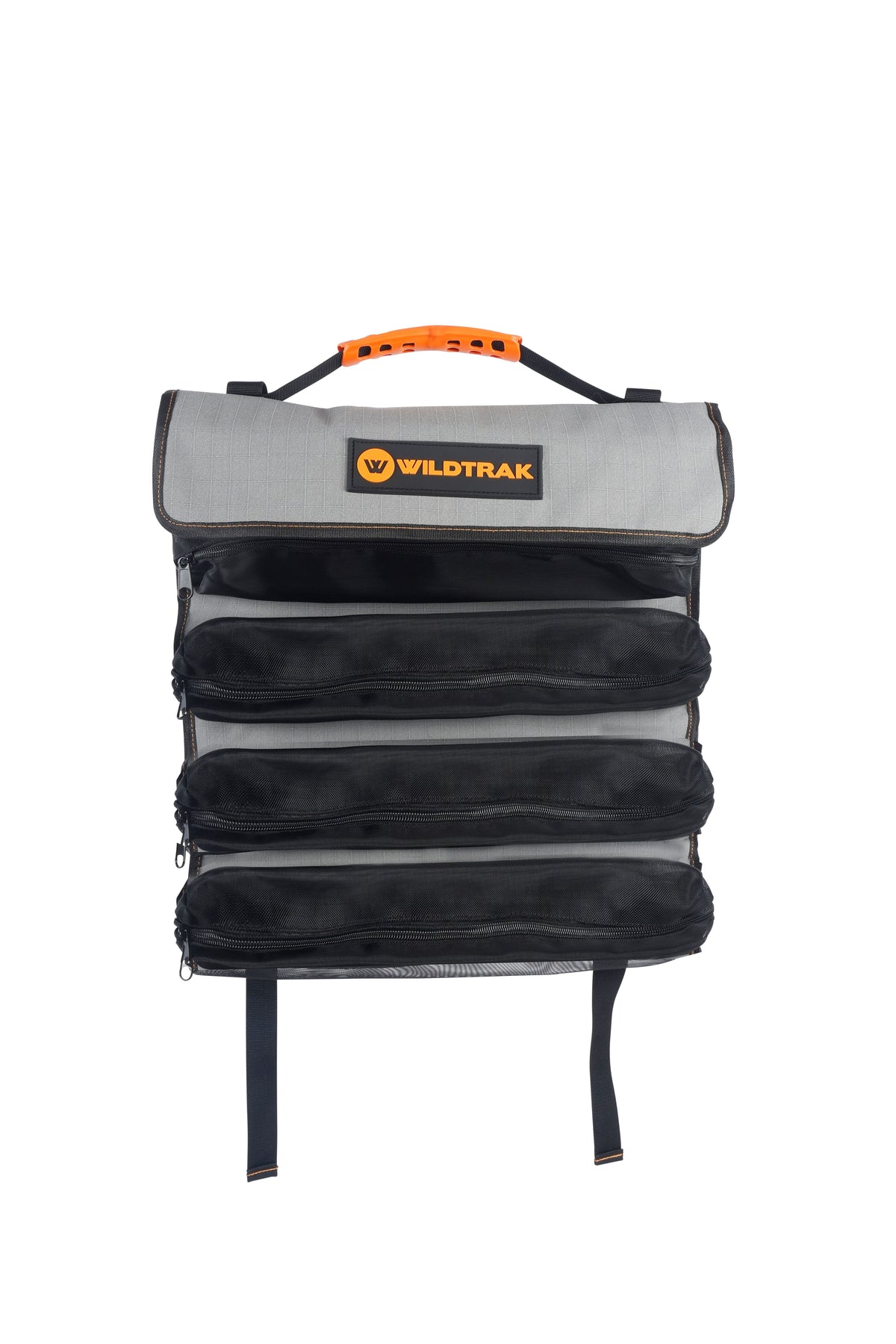 Large Canvas Utility Roll, Hangable Camping Storage Organise for Toiletries, Kitchen Utensils, Tools & More - 400gsm Ripstop Canvas 60x40cm