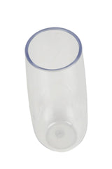 Stemless Champagne Flute 266ml, Tritan Shatter-Proof Plastic, BPA Free & Lightweight