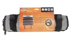 Large Canvas Utility Roll, Hangable Camping Storage Organise for Toiletries, Kitchen Utensils, Tools & More - 400gsm Ripstop Canvas 60x40cm