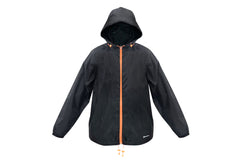 Compact Away Unisex Rain Jacket Medium - Black