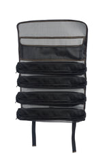 Large Canvas Utility Roll, Hangable Camping Storage Organise for Toiletries, Kitchen Utensils, Tools & More - 400gsm Ripstop Canvas 60x40cm