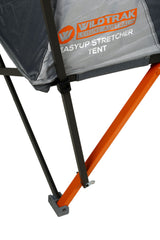 Single Easy Up Stretcher Tent | Powder-Coated Steel Frame | Ripstop Waterproof Fly & Ultra-Fine Mesh with Heavy-Duty Carry Bag