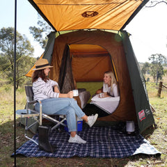 4p Gold Series Evo Instant Up Tent, Vented, WeatherTec™ system, Rip-Stop Polyester, Storage Pockets, Heavy Duty Carry Bag