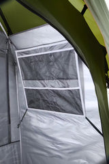 Instant Up Double Shower Ensuite Tent, Vented, Heavy Duty Floor, Storage Pockets, Silver Lined, Shower Hose Access Port