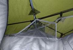 Instant Up Double Shower Ensuite Tent, Vented, Heavy Duty Floor, Storage Pockets, Silver Lined, Shower Hose Access Port