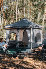 3m Gazebo Inner Tent, Waterproof, Large Double D Zippered Doors, Pegs and Carry Bag - UNIVERSAL FITS MOST GAZEBOS