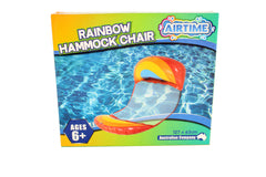 Inflatable Jumbo Rainbow Hammock Chair 127x63cm