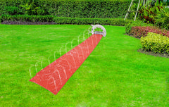 Shark Waterslide 5m, Sprays Water, Connects to Hose 500x155x78cm - Ages 3+