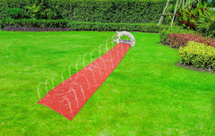 Shark Waterslide 5m, Sprays Water, Connects to Hose 500x155x78cm - Ages 3+