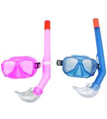 Childrens Mask and Snorkel Set - Pink or Blue