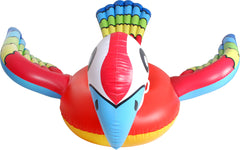 Inflatable Giant Parrot Float with Handles 186x221x95cm - Ages 6+