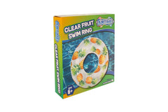 Extra Large Inflatable Pineapple Swim Ring 90cm