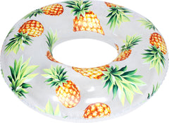 Extra Large Inflatable Pineapple Swim Ring 90cm
