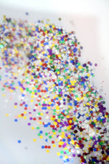 Extra Large Inflatable Rainbow Swim Ring 85x75cm - Ages 6+