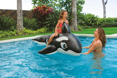 Large Inflatable Whale with Handles 150x35cm Ages6+