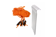 2P Easy up Mozzie Dome Tent Fly Accessory - HD Weather Protection in Carry Bag