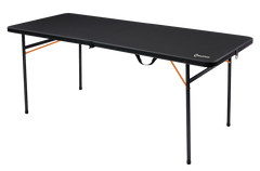 6ft Bi-Fold Camp Table, Heavy Duty, Waterproof, Carry Handle 182x76x73cm
