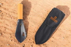 7 Function Mini Hand Shovel, Lightweight with Pouch 28x8cm