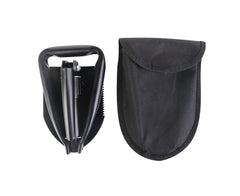 Folding Shovel with Pick Axe and Pouch 16x11cm