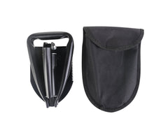 Folding Shovel with Pick Axe and Pouch 16x11cm