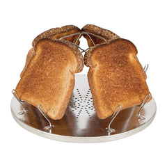 Folding Stainless Steel 4 Slice Toaster