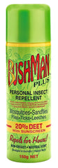 Bushman Plus Aerosol 20% Deet with Sunscreen 150g