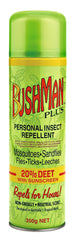 Bushman Plus Aerosol 20% Deet with Sunscreen