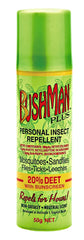 Bushman Plus Aerosol 20% Deet with Sunscreen 50g