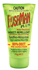 Bushman Plus DryGel 80% Deet 75g with Sunscreen