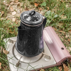 2L Premium Enamel Percolator Coffee Pot