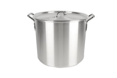 Aluminium Crab Cooker Stock Pot 40L with Basket, Handles, Lid and Strainer