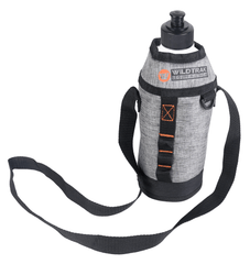 1L Trekker Hydration Bottle with Removable Insulated Wrap Sipper Cap and Shoulder Strap.