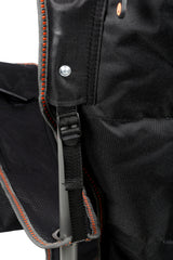 Yardie Deluxe Foldable Arm Chair with Shoulder Strap, Built-in Cooler Storage, Drink Holder, Wine Glass Holder