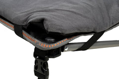 Deluxe Folding Pet Camp Bed, Removable Washable Cover, 60KG Rating